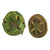 Original U.S. WWII Vietnam Reissue M1 McCord Front Seam Swivel Bale Helmet with USMC Camouflage Cover Original Items