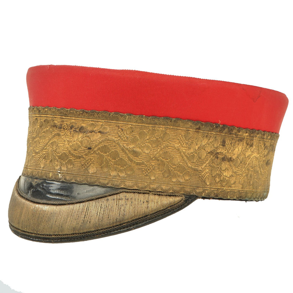 Original British Pattern 1880 Officer Forage Cap Original Items