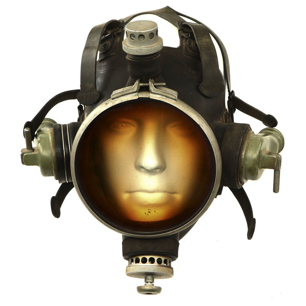 Orginal U.S. Navy 1956 Scott Aviation Scuba Mask Original Items