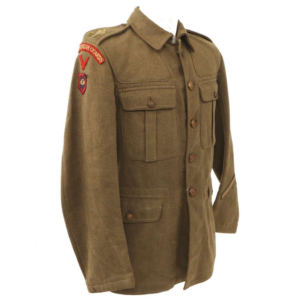 Original British WWII Coldstream Guards Service Tunic Original Items