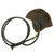 Original U.S. Navy WWII Leather Aviator Training NXSA-36914 Helmet by Slote & Klein - Size Medium Original Items