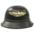 Original German WWII M38 Luftschutz Beaded Gladiator Air Defense Helmet with 59cm Liner - dated 1938 Original Items