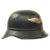 Original German WWII M38 Luftschutz Beaded Gladiator Air Defense Helmet with 59cm Liner - dated 1938 Original Items