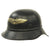 Original German WWII M38 Luftschutz Beaded Gladiator Air Defense Helmet with 59cm Liner - dated 1938 Original Items