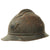 Original French WWI M1915 Adrian Mountain Trooper Chasseurs Helmet Shell - Horizon Blue Original Items