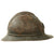 Original French WWI M1915 Adrian Mountain Trooper Chasseurs Helmet Shell - Horizon Blue Original Items