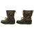 Original U.S. WWII Navy Pilot Winter Flying Boots M380B by United States Rubber Co - Size Small Original Items