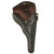 Original Pre-WWI Portuguese 3rd Model 1909 Manuel II M2 P.08 Luger Black Leather Holster Original Items
