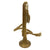 Original U.S. WWI Regulation Model 1892 Field Trumpet in G/F by Harry Coleman with Cord - M1892 Bugle Original Items