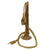 Original U.S. WWI Regulation Model 1892 Field Trumpet in G/F by Harry Coleman with Cord - M1892 Bugle Original Items