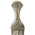Original 19th Century Arabian Silver Clad & Encrusted Jambiya Dagger with Scabbard c.1850 Original Items