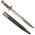 Original British P-1888 Mk.I Bayonet for Lee-Metford & Long Lee-Enfield Rifles with Scabbard - dated 1897 Original Items