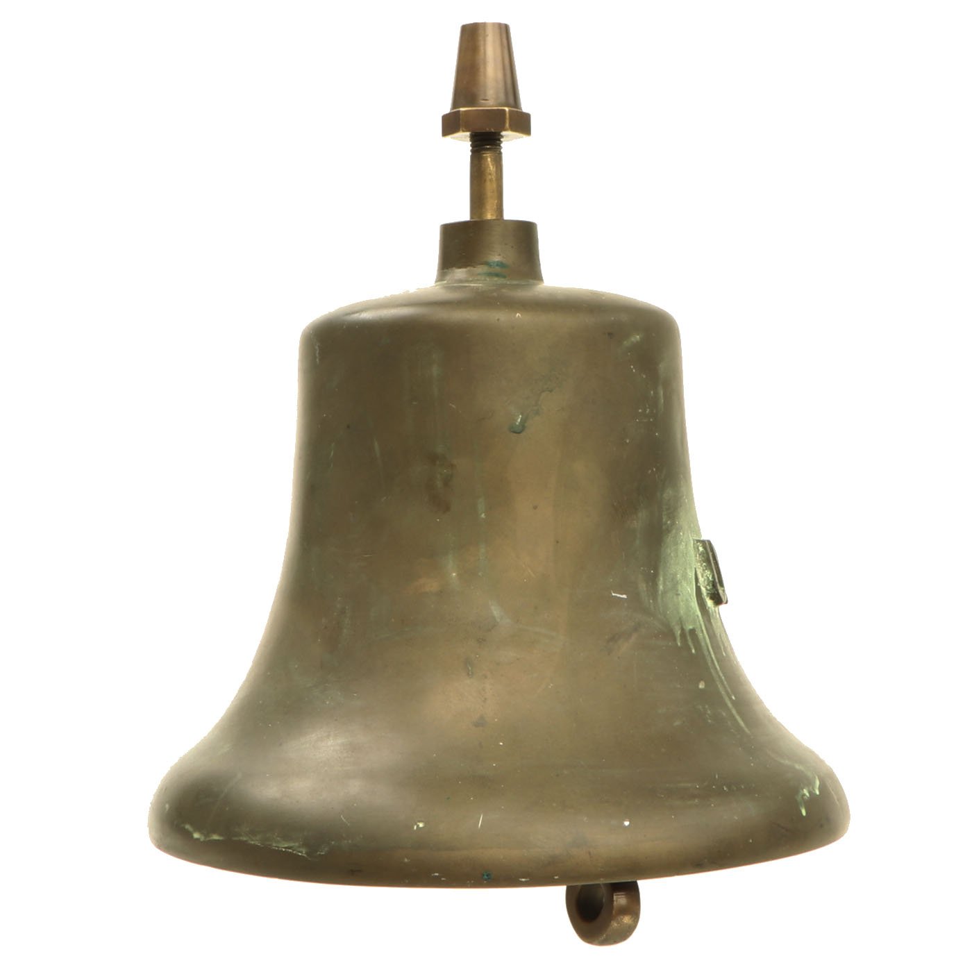 Original U.S. WWII Navy Quarterdeck Brass Bell – International Military  Antiques