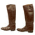 Original British WWI Officer Leather High Boots by Somone & Sons Original Items