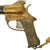 Original U.S. WWII International Flare Signal Company Brass-Framed Pistol with Laynard - Dated Aug. 1944 Original Items