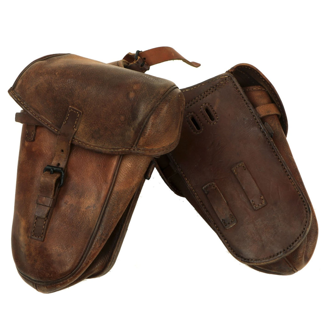 Original WWII Imperial Japanese Army IJA Cavalry Saddlebags