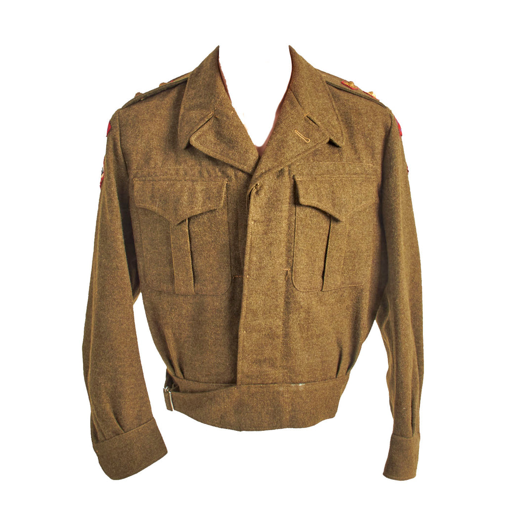 Original Korean War The Canadian Scottish Regiment (Princess Mary's) 1951 Dated Lieutenant's Battle Dress Jacket Original Items
