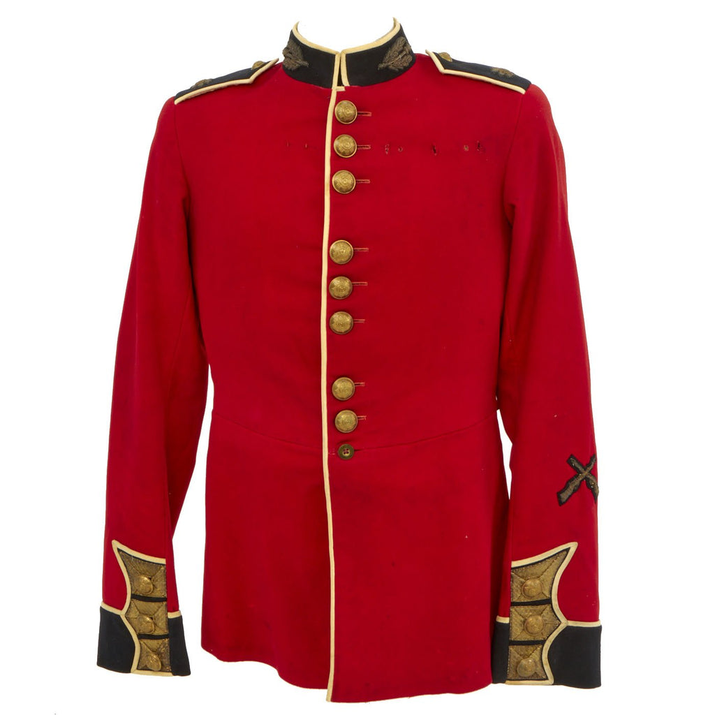 Original British WWI Era Army Scots Guards Scarlet Uniform Dress Coat Original Items
