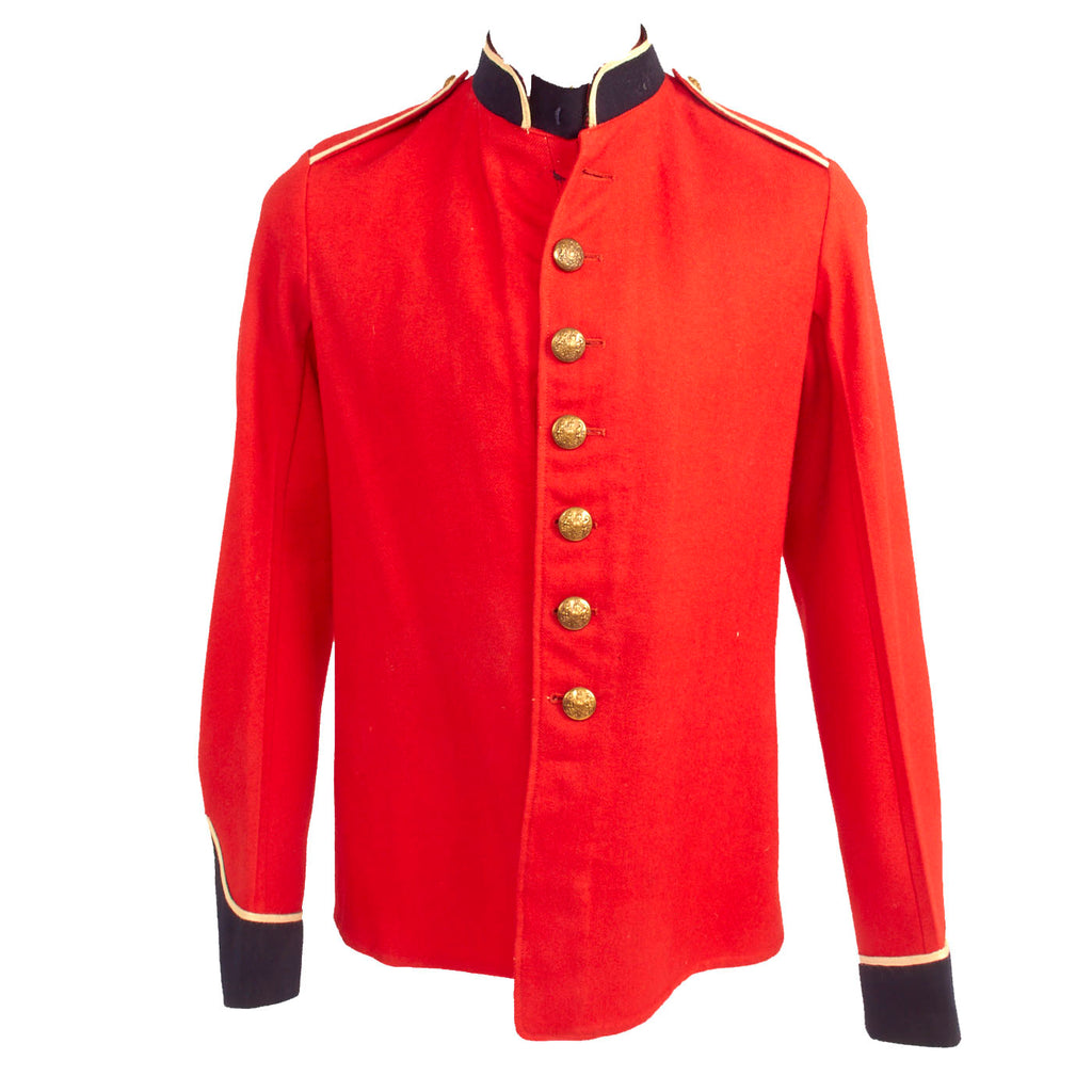 Original Pre-WW1 British Guards Other Ranks Enlisted Scarlet Coat - Dated 1913 Original Items
