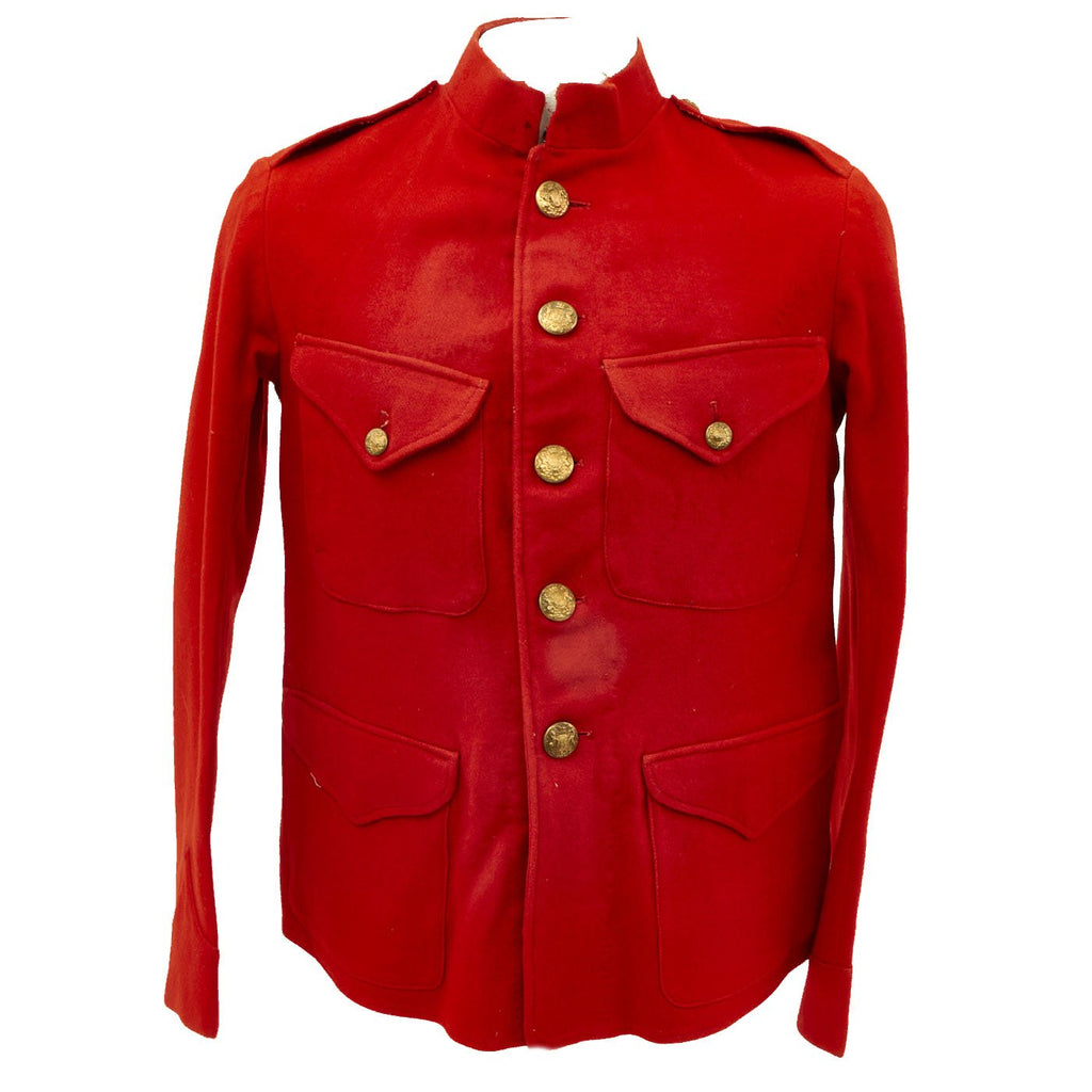 Original Pre-WW1 British Cavalry Other Ranks Enlisted Scarlet Coat - Dated 1903 Original Items