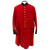Original Pre-WWI 7th (The Princess Royal's) Dragoon Guards Officer Scarlet Frock Coat Original Items