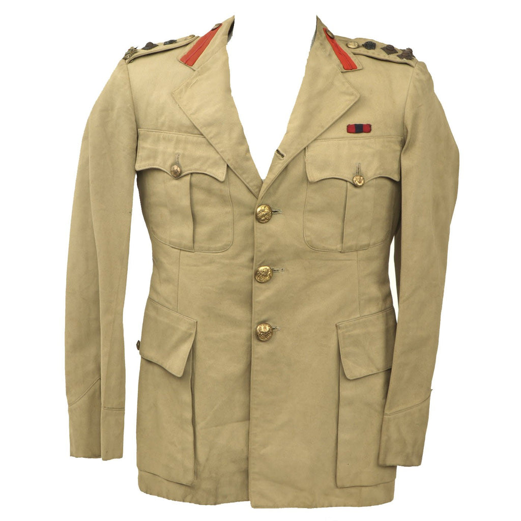 Original British Pre-WWII Brigadier General Tropical Service Uniform Jacket Original Items