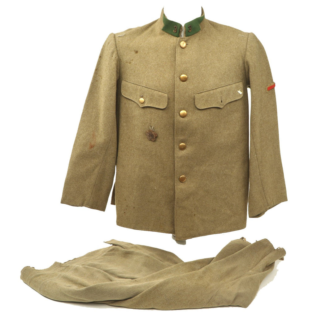 Original Imperial Japanese 1925 Dated 5th Cavalry Regiment Type 5 Enlisted Uniform Original Items