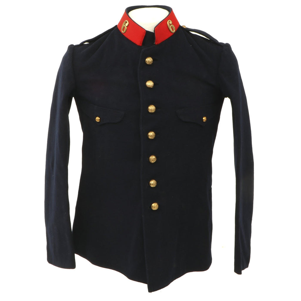 Original Spanish Infantry Regiment "Saboya" No. 6 Enlisted Man's Coat - Circa 1900 Original Items