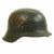 Original German WWII M42 Service Worn Single Decal Luftwaffe Helmet with Size 57 Liner - ET64 Original Items