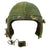 Original U.S. Navy USN 1950s Gentex H-4 Flight Helmet with Boom Mic and Oxygen Mask Original Items