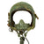 Original U.S. Navy USN 1950s Gentex H-4 Flight Helmet with Boom Mic and Oxygen Mask Original Items