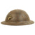 Original WWI U.S. Marine Corps M1917 Doughboy Helmet Shell with EGA Badge & Liner Remnants Original Items