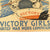 Original U.S. WWI Every Girl Pulling for Victory - United War Work Campaign Poster Original Items
