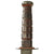 Original U.S. WWII USMC Mark 2 KA-BAR Fighting Knife by PAL with USMC Leather Scabbard Original Items