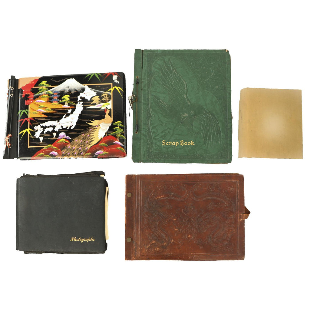 Original U.S. WWII USMC Photo Album Collection - Hundreds of Marine Corps Photographs Original Items