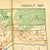 Original WWII U.S. Marine Corps Battle of Iwo Jima East Beaches Assault Invasion Map dated November 1944 Original Items