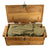 Original Japanese WWII Named U.S. Marine Bring Back Collection in Wood Crate Original Items