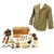 Original Japanese WWII Named U.S. Marine Bring Back Collection in Wood Crate Original Items