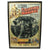 Original U.S. Pre-WWII 1935 Fighting Marines Serial Chapter 3 - The Savage Horde - Mascot Framed Poster Original Items