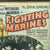 Original U.S. Pre-WWII 1935 Fighting Marines Serial Chapter 3 - The Savage Horde - Mascot Framed Poster Original Items