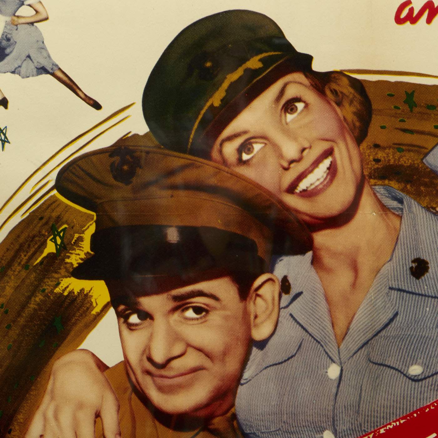 Original U.S. WWII Leave It to the Marines (1951) Theatrical Release P