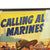 Original U.S. WWII Calling All Marines 1939 Republic Pictures Framed Movie Theatrical Release Lobby Poster Original Items