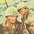 Original U.S. WWII 1950 Sands of Iwo Jima Vintage Film Lobby Card Collection - Set of Four Original Items