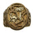 Original U.S. WWII Souvenir Ring Set - Philippines 1945, Luzon & North Africa Original Items