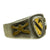 Original U.S. WWII Pacific Theater Souvenir Ring Set - 1945 TOKYO, 1945 LUZON, United States Navy Original Items
