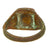 Original U.S. WWII Trench Art / Service Souvenir Ring Set of 3 Featuring a Manila Engraved Ring Original Items