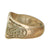 Original U.S. WWII Trench Art / Service Souvenir Ring Set of 3 Featuring a Manila Engraved Ring Original Items