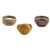 Original U.S. WWII and Korean War Souvenir Ring Set - Naples, Philippines & “GHQ” Far East Command Original Items