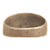 Original U.S. WWII and Korean War Souvenir Ring Set - Naples, Philippines & “GHQ” Far East Command Original Items