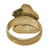 Original U.S. & Australian WWII Military and Civilian Worker Trench Art Ring Lot Featuring Named 43rd Infantry Division, 169th Field Artillery Ring - 3 Rings Original Items
